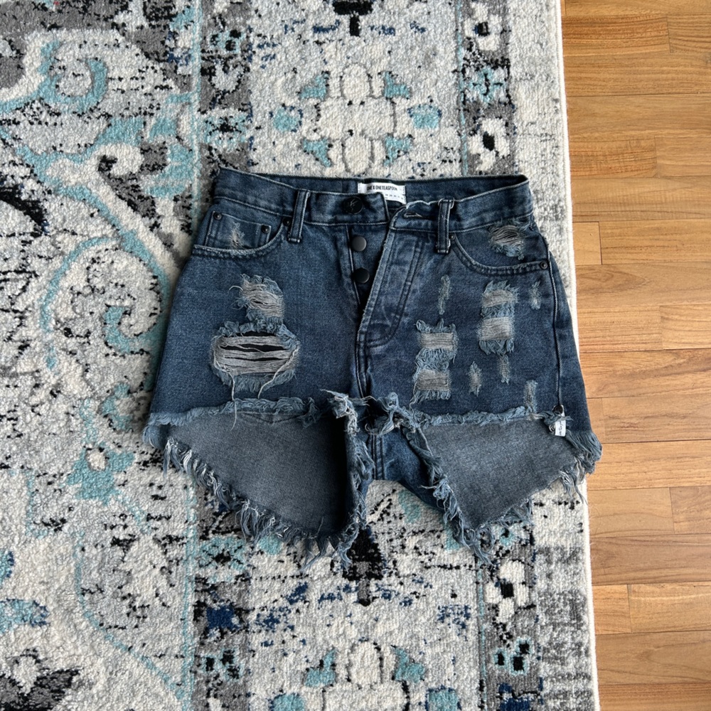 One Teaspoon Jean Shorts